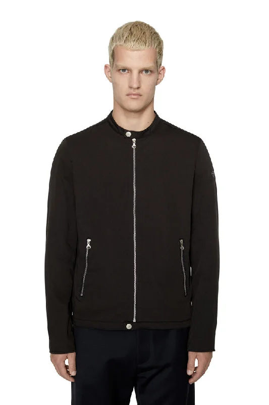Diesel - J-Glory Jacket - Black Trench Coat Raincoat Waterproof Jacket