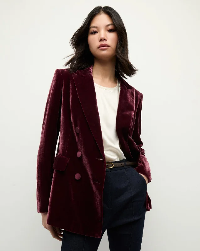 Ellette Velvet Dickey Jacket Jersey Jacket Tulle Jacket Batik Jacket