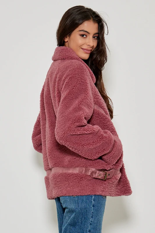 Jacket 44627wvolupte Old-Pink One-Shoulder Jacket Off-the-Shoulder Jacket Asymmetrical Jacket Jacket 44627wvolupte Old-Pink One-Shoulder Jacket Off-the-Shoulder Jacket Asymmetrical Jacket