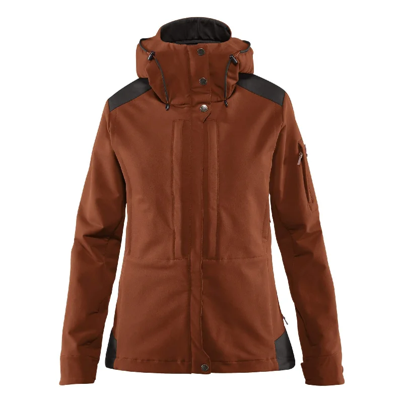 Fjällräven Keb Touring Jacket W Hooded Jacket Caped Jacket Shawl Collar Jacket