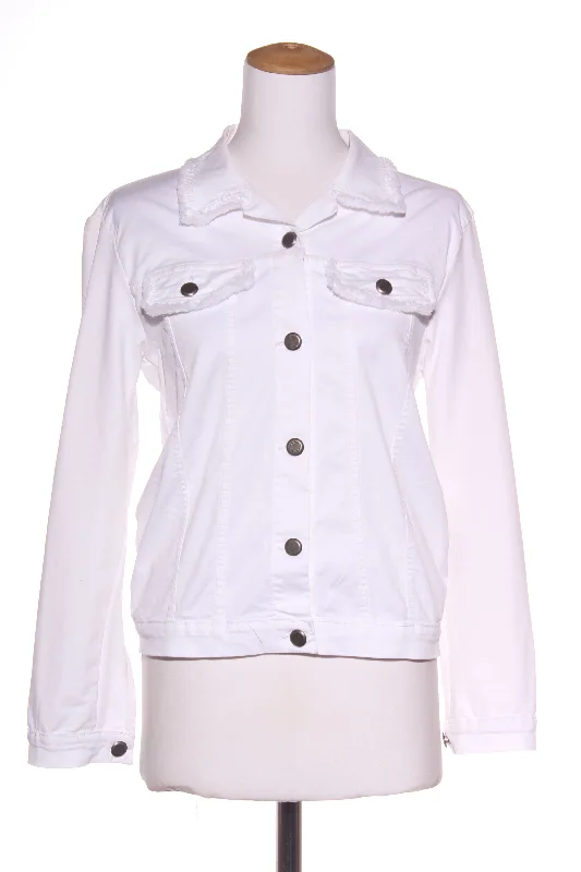 ITALIAN STAR (LN) (ITA) -  Soft stretch denim jacket! 12 Cotton Jacket Linen Jacket Terry Jacket