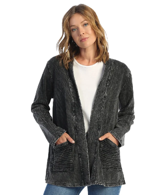 M90-Black Kimano Jacket Fleece Jacket Down Jacket Feather Jacket