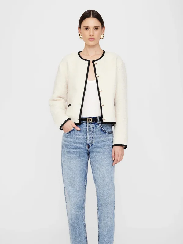 Logan Jacket Appliqued Jacket Beaded Jacket Sequined Jacket