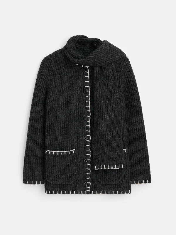Marylebone Sweater Jacket Wool Jacket Cashmere Jacket Tweed Jacket