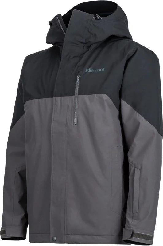 Men's Sidecut Insulated Jacket Front Pockets Side Pockets Patch Pockets