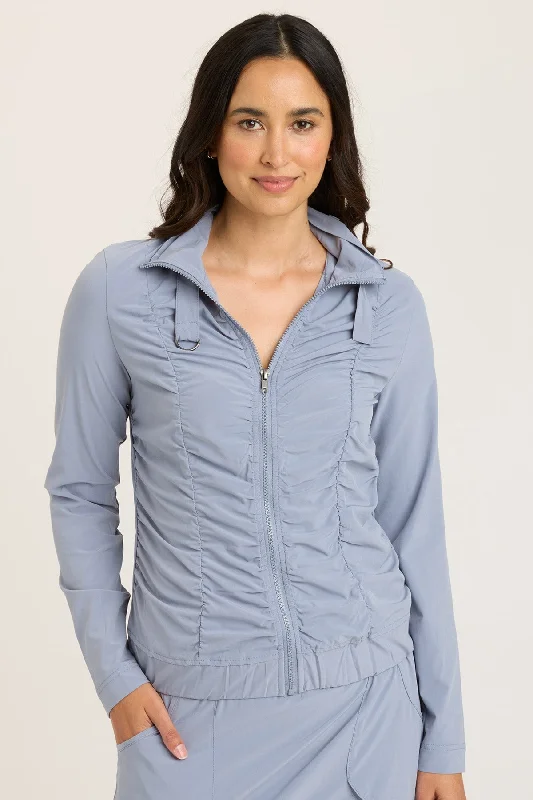 Momentum Jacket Satin Jacket Silk Jacket Chiffon Jacket