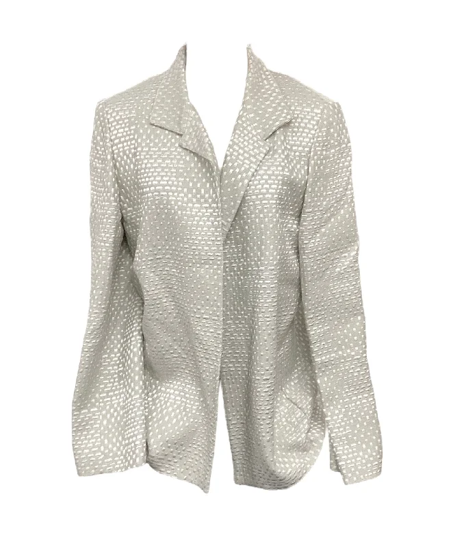 NWT Linda Allard Ellen Tracy Women's Jacket Sage 12 Anorak Shell Jacket Lightweight Jacket