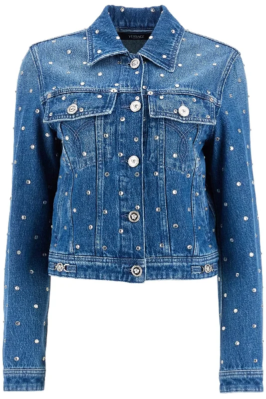 Starry Sky Denim Jacket Herringbone Jacket Checkered Jacket Solid Jacket