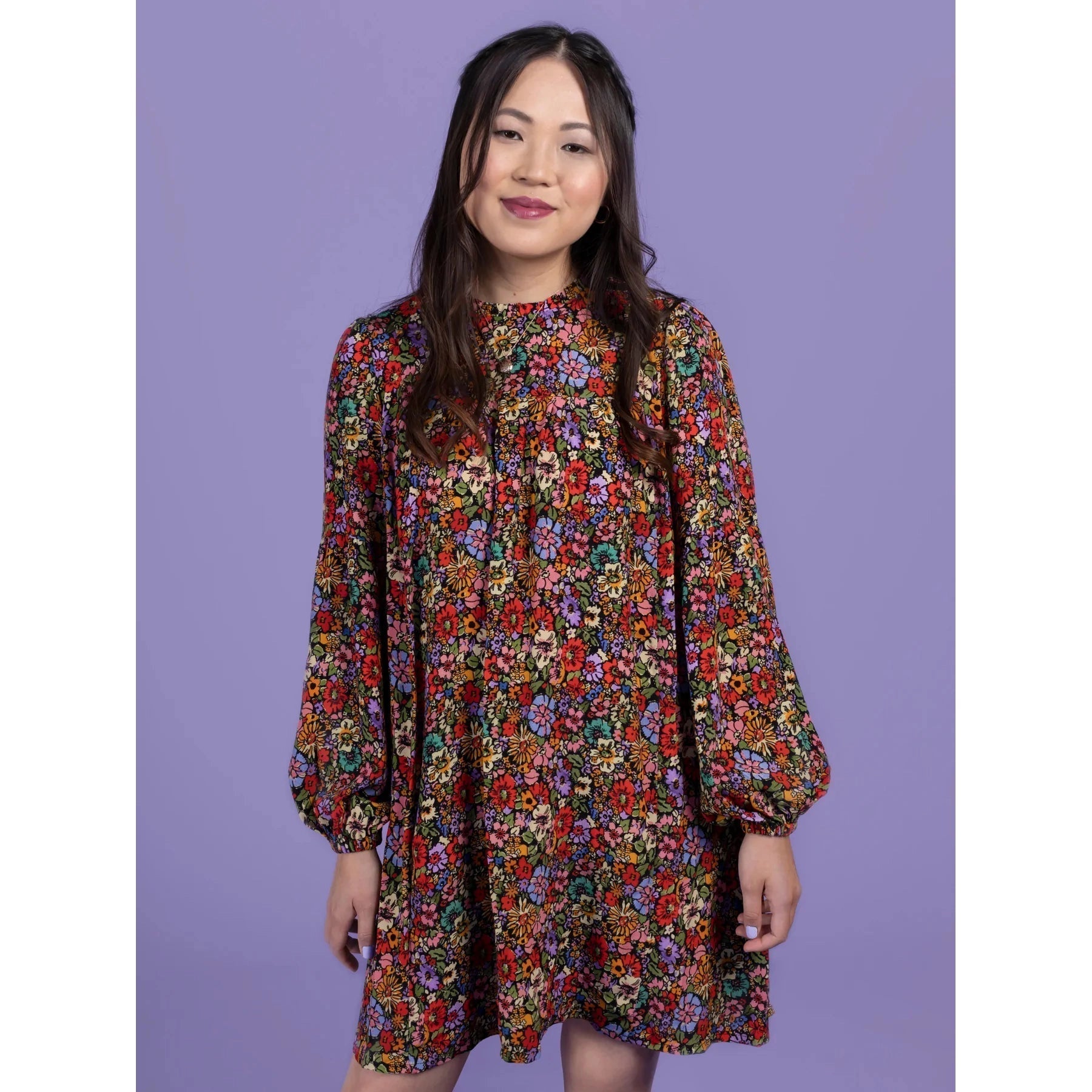Tilly and the Buttons Marnie Blouse and Mini Dress Paper Pattern Comfortable Fit-and-Flare Mini Dress Tilly and the Buttons Marnie Blouse and Mini Dress Paper Pattern Comfortable Fit-and-Flare Mini Dress