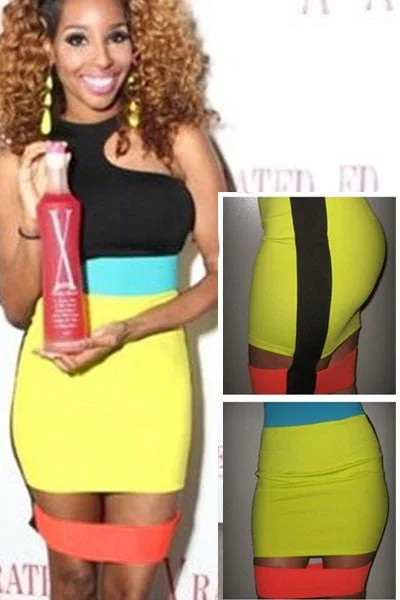 Trendy Neon Colors Stitched Celebrity Inspired Mini Dress Trendy Camisole Mini Dress Trendy Neon Colors Stitched Celebrity Inspired Mini Dress Trendy Camisole Mini Dress