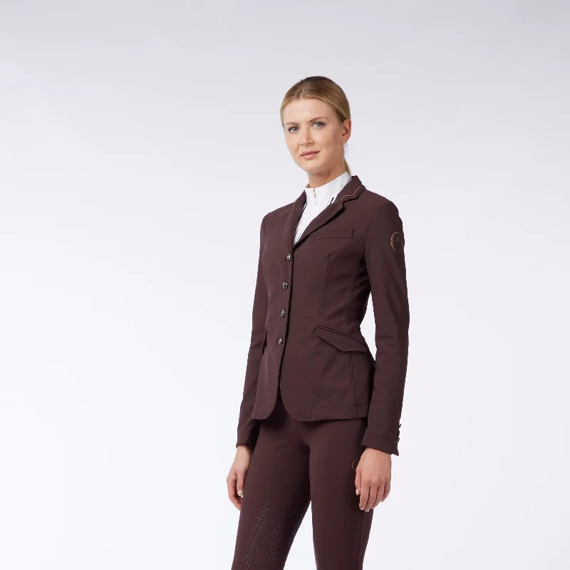 Women's Show Jacket Canberra Mosto/Corten Hooded Jacket Caped Jacket Shawl Collar Jacket