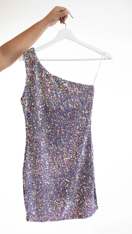 Aria Sequin Mini Dress Trendy Tulle Mini Dress