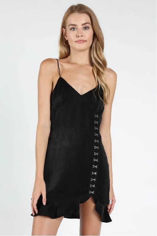 Midnight Mini Dress Comfortable Shift Mini Dress