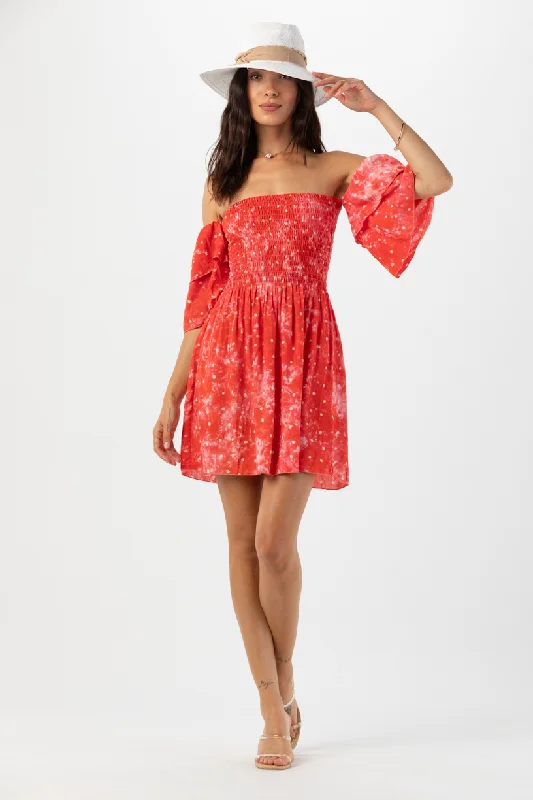 Stevie Mini Dress Stylish Ruffle Mini Dress