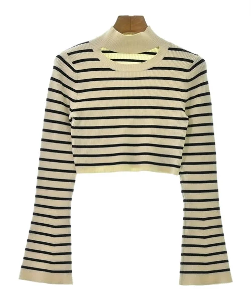 Lily Brown Sweaters Embroidered Appliqued Beaded