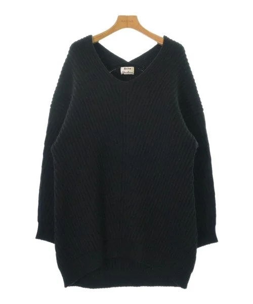 Acne Studios Sweaters Hooded Caped Shawl Collar