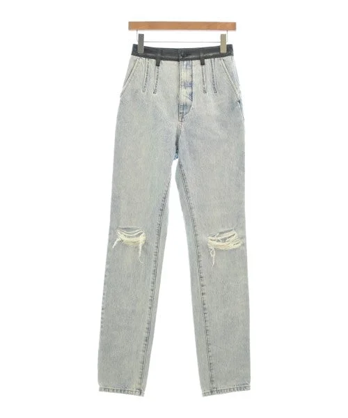 ALEXANDER WANG Jeans Fashionable Raw Hemmed Jeans