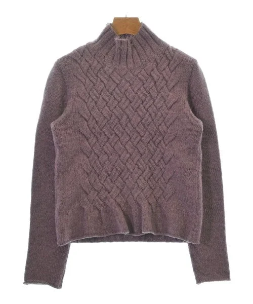 Philosophy di Alberta Ferretti Sweaters Solid Color Striped Floral Print