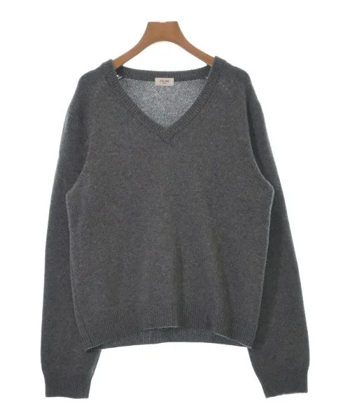 CELINE Sweaters Houndstooth Herringbone Solid