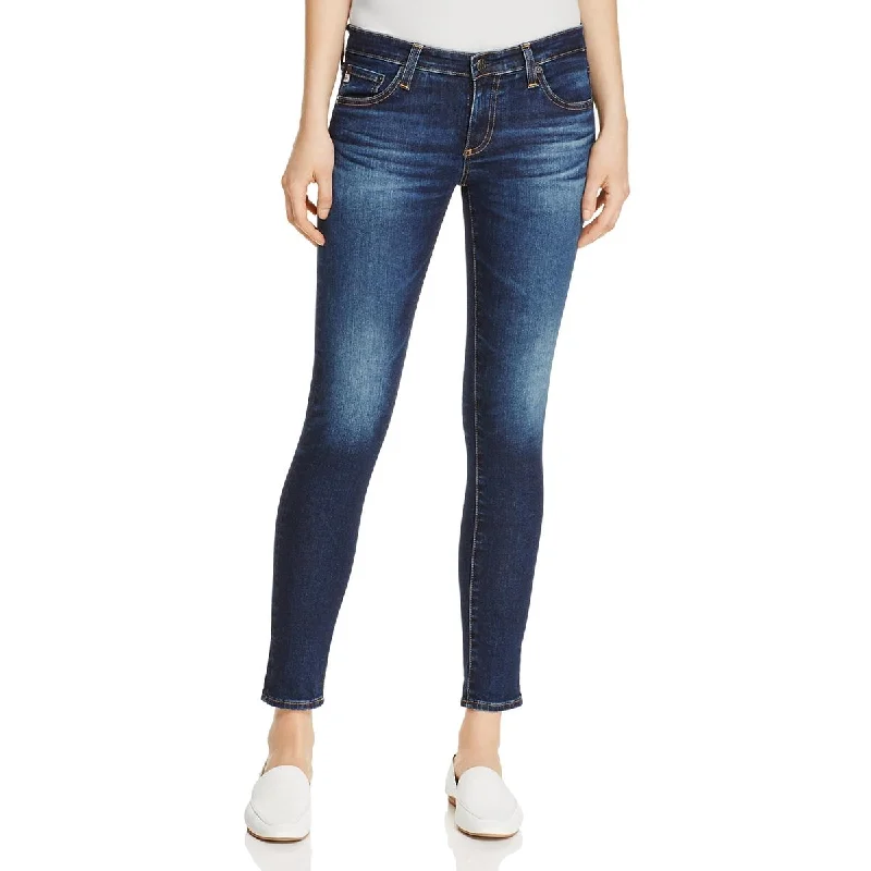 AG Adriano Goldschmied Womens The Legging Stretch Low Rise Skinny Jeans Fashionable Slouchy Fit Jeans