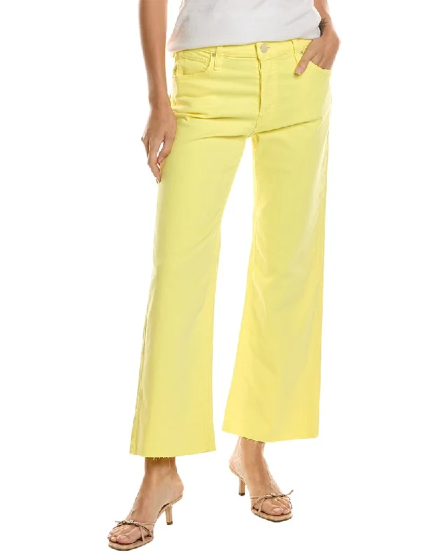 Hudson Jeans Rosie Limelight High-Rise Wide Leg Jean Cozy Tencel Blend Denim Jeans