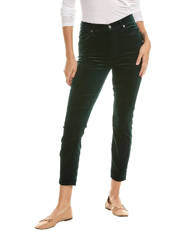 7 For All Mankind High-Rise Ankle Skinny Jean Stylish Plus Size Denim Jeans