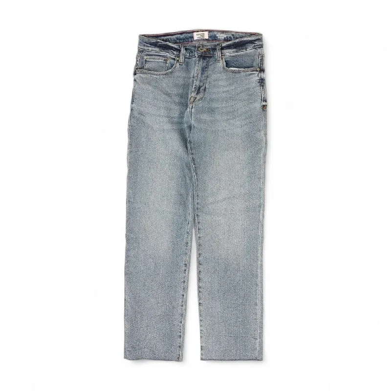 Blue Solid High Rise Skinny Leg Jeans Trendy Flared Leg Jeans