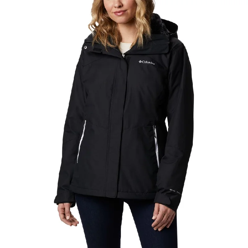 Columbia Bugaboo II Fleece Interchange Jacket for Ladies - Black - S Satin Jacket Silk Jacket Chiffon Jacket