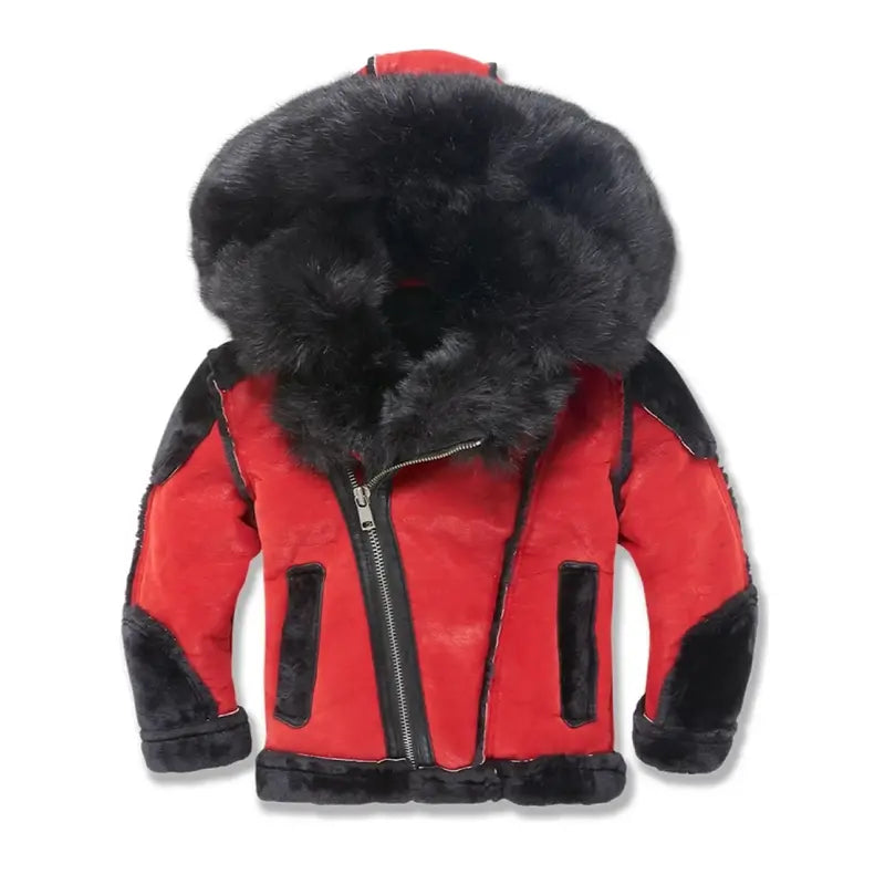 Fur Insulated Hooded Jacket For Unisex Denim Jacket Leather Jacket Suede Jacket