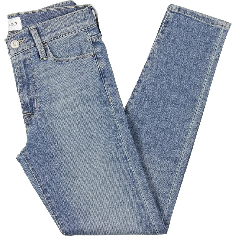 Hudson Womens Blair High RIse Ankle Skinny Jeans Stylish High-Waist Jeans