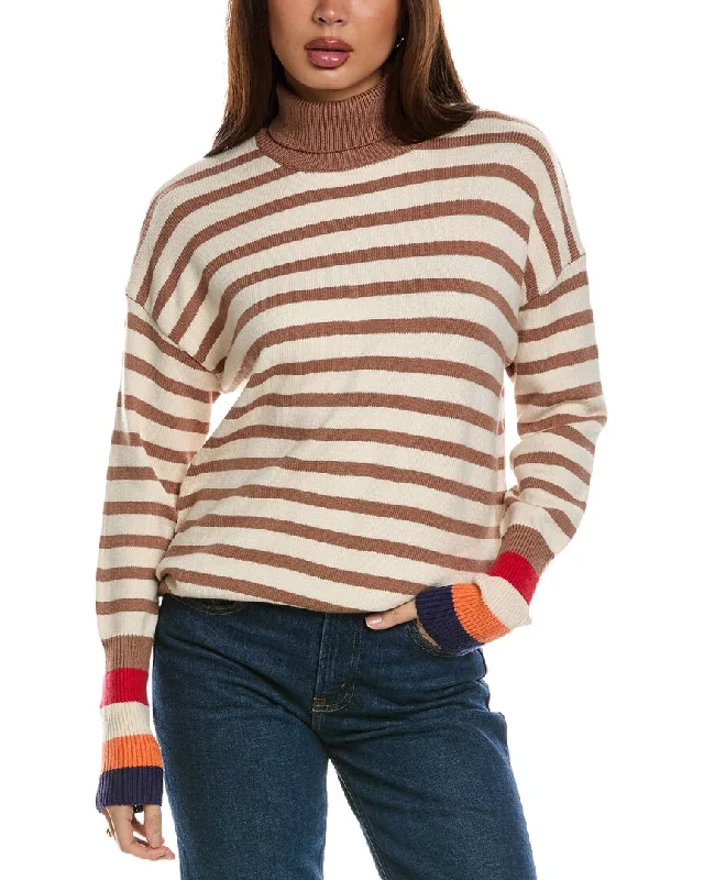 Isla Ciel Turtleneck Sweater Jersey Fabric Tulle Fabric Batik Fabric