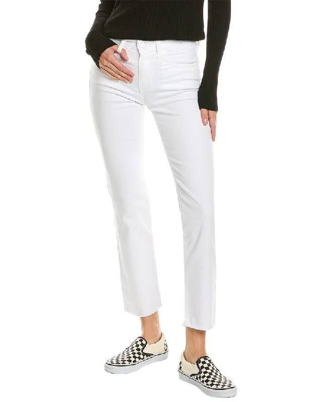 JOE'S Jeans The Lara White Cigarette Ankle Jean Stylish Stone-Wash Denim Jeans