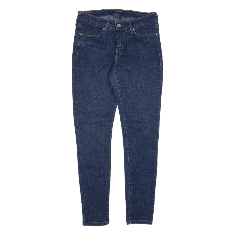 LEVI'S Jeans Blue Denim Slim Jegging Womens W27 L28 Comfortable Jogger Style Jeans