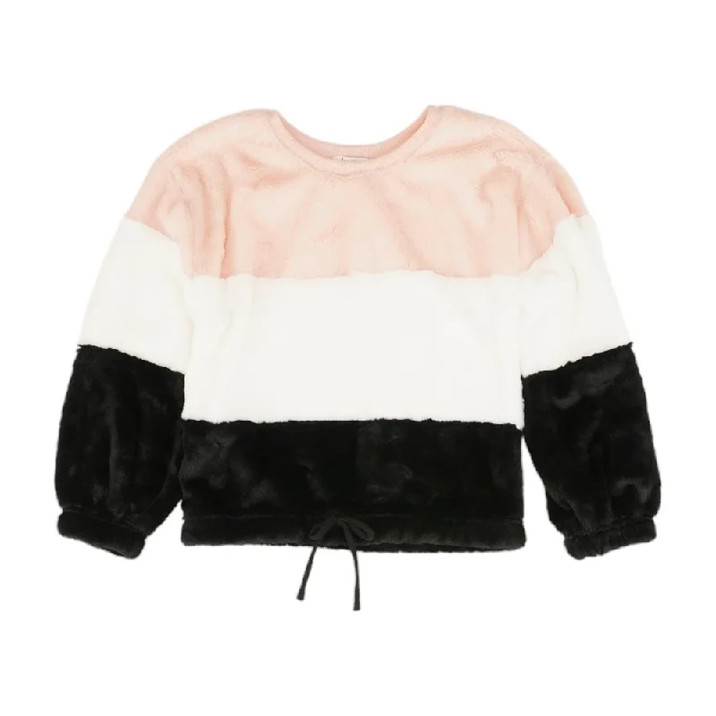 Multi Color Block Crewneck Sweater Wool Sweater Cotton Sweater Cashmere Sweater