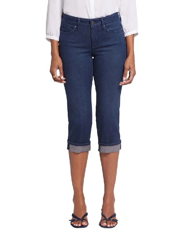 NYDJ Marilyn Inspire Crop Jean Fashionable Straight Fit Denim