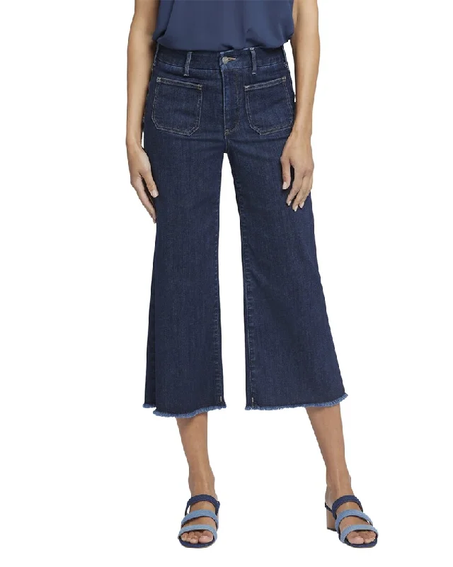 NYDJ Petite Patchie Sublime Wide Leg Jean Elegant Wide-Leg Jeans