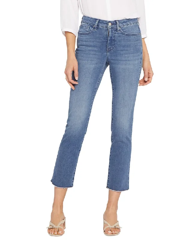 NYDJ Petite Sheri Sweetbay Relaxed Jean Fashionable Cropped Denim Jeans