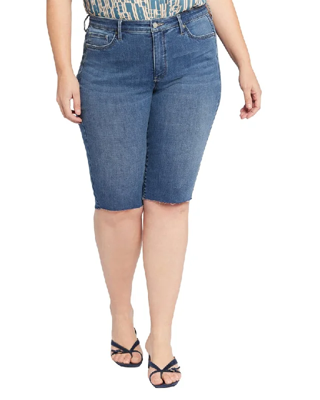 NYDJ Plus Bike Awakening Raw Cut Jean Stylish Cargo Style Jeans