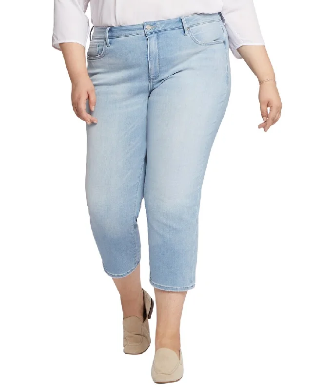 NYDJ Plus Piper Hollander Jean Fashionable Cropped Denim Jeans
