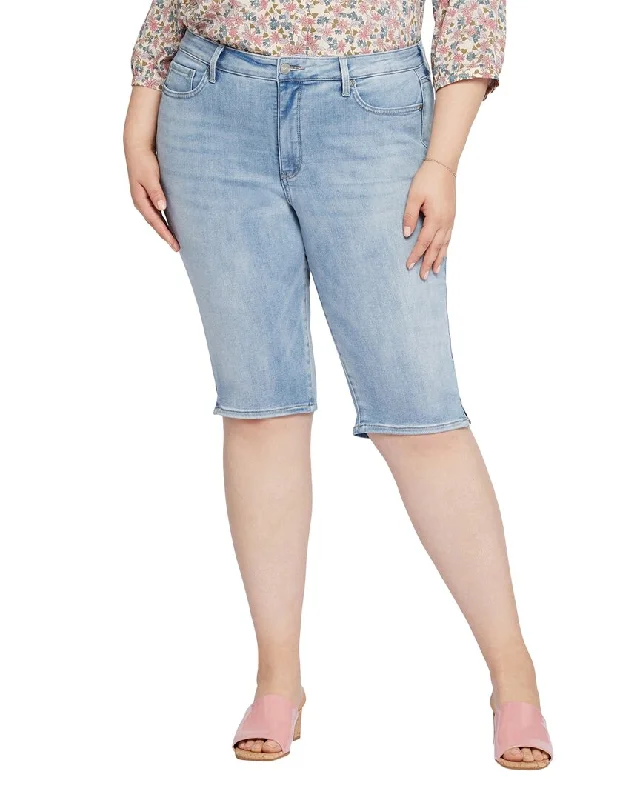 NYDJ Plus Sophie Afterglow Capri Jean Classic Button Fly Jeans