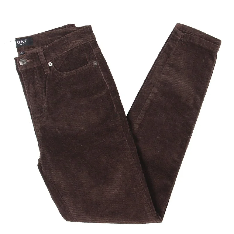 OAT New York Womens Fitted High Rise Skinny Jeans Fashionable Vintage Wash Jeans