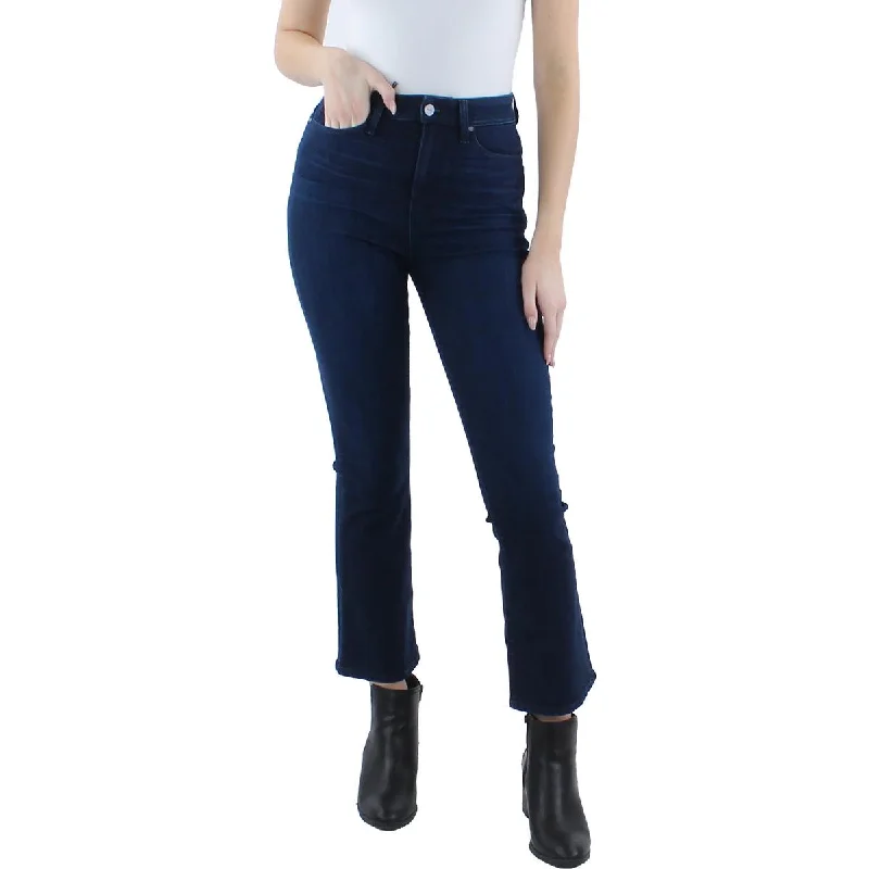 Paige Womens High Waist Bootcut High-Waist Jeans Trendy Skinny Fit Jeans