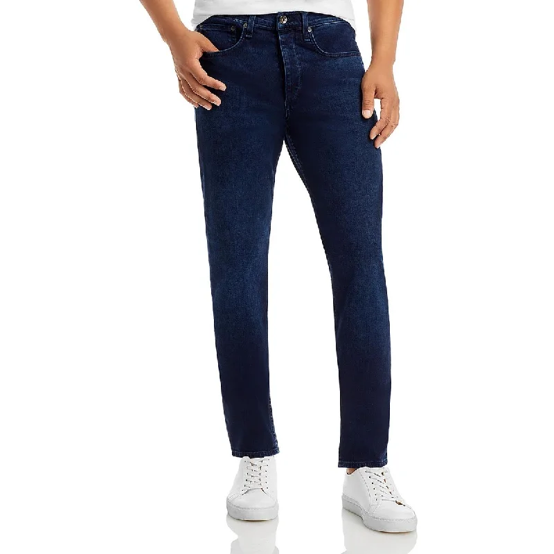 Rag & Bone Womens Stretch Denim Slim Jeans Comfortable Zip-Up Skinny Jeans