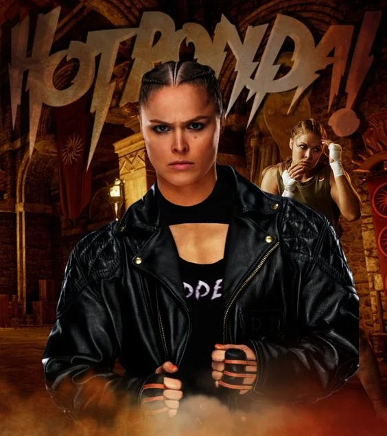 Ronda Rousey Royal Rumble 2022 In WWE Return Leather Jacket Tailored Jacket Straight Jacket A-Line Jacket