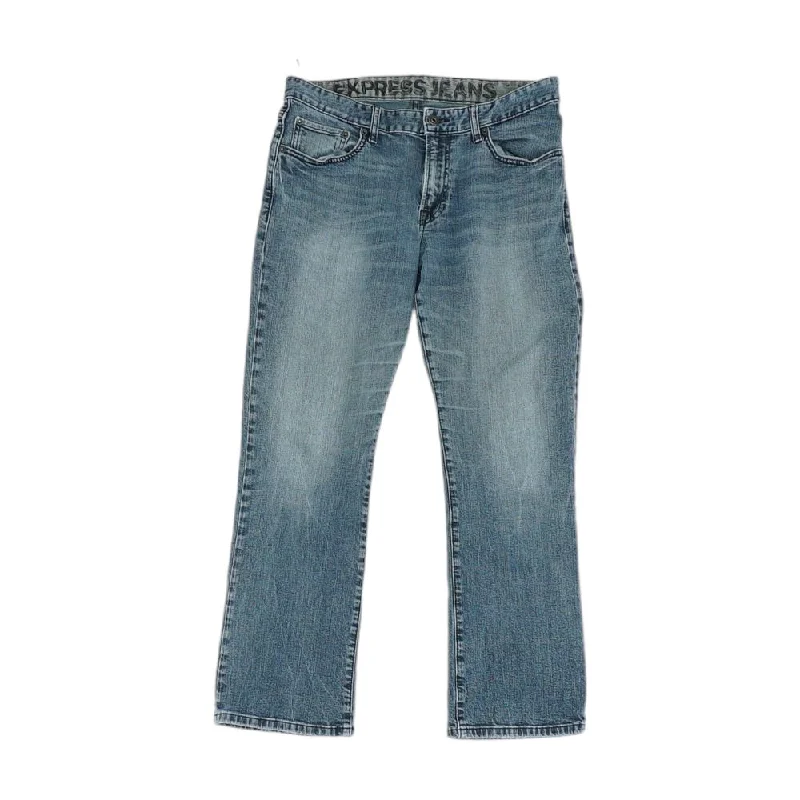 Solid Regular Jeans Comfortable Flare Leg Jeans
