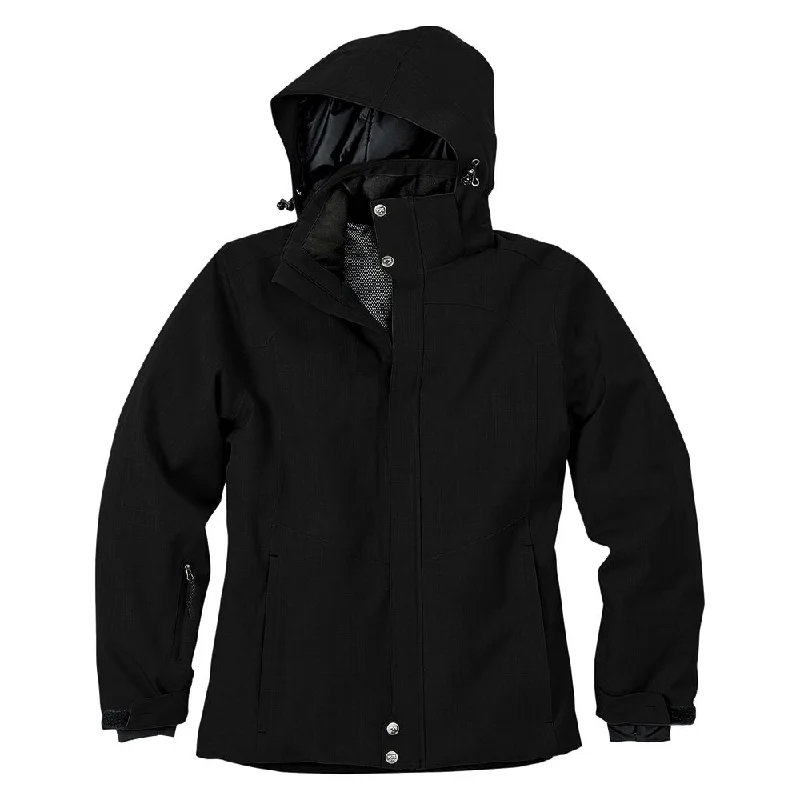 Storm Creek 6325Bk:L Defender Jacket for Ladies - Black - L Welt Pockets Slit Pockets Flap Pockets