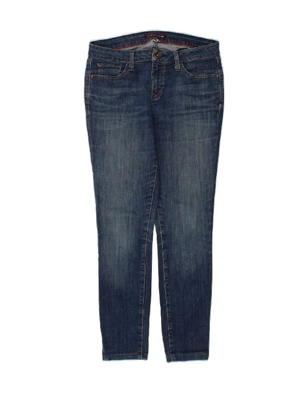 TOMMY HILFIGER Womens Skinny Jeans US 4 Small W27 L27 Blue Cotton Stylish High-Waisted Denim