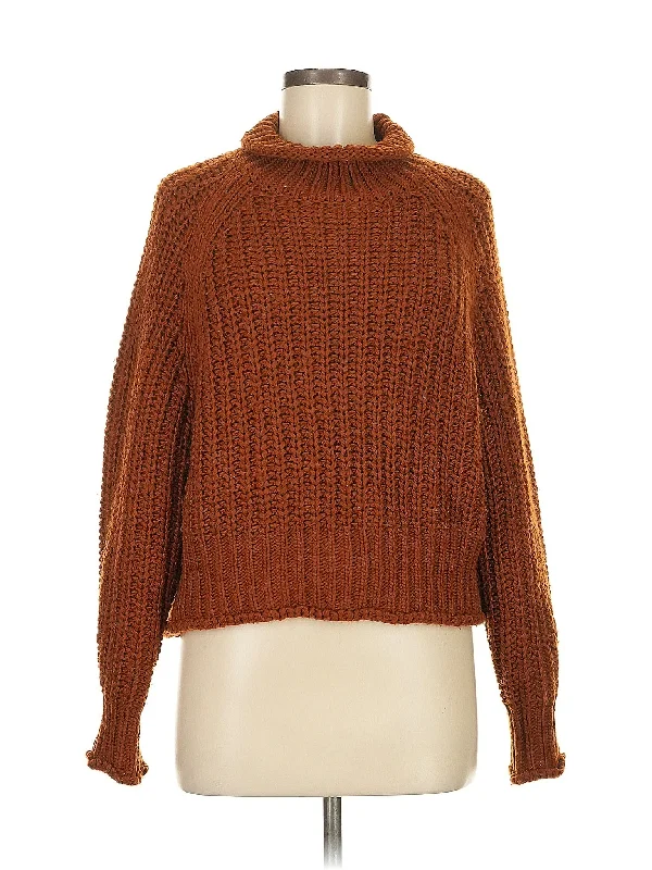 Turtleneck Sweater Fitted Slim Tailored