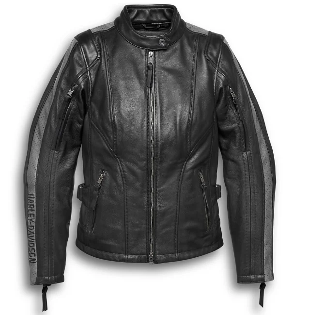 Women's Writ Leather Jacket Jersey Jacket Tulle Jacket Batik Jacket