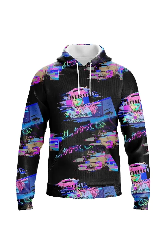 Anime Night Dream Hoodie Hoodie with Pastel Soft Subtle